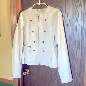 Banana Republic jacket, off white
